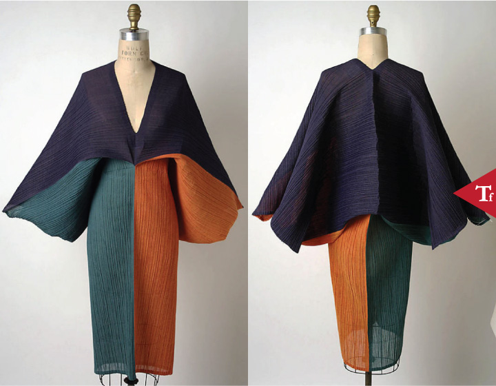 ThrowbackFashion-Dress-1991 by Issey Miyake -Japanese- born 1938