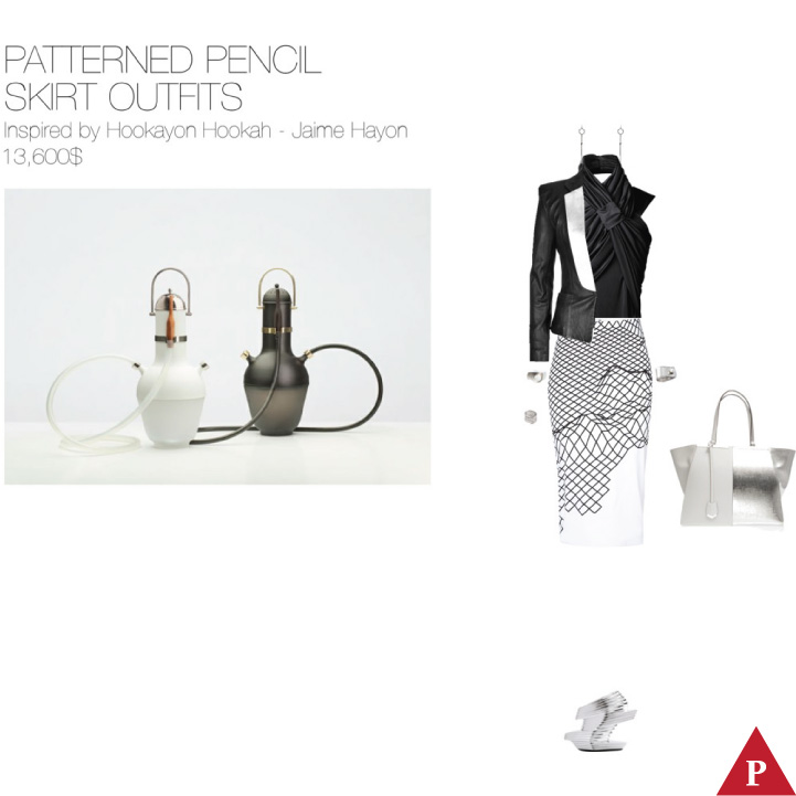13600$ Patterned Pencil Skirt #MostExpensiveOutfit Inspired by Hookayon Hookah 2014 – Jaime Hayon
