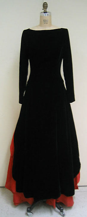 Evening dress 1996 by Carolina Herrera (American, born Venezuela, 1939)-2005.292.2_F